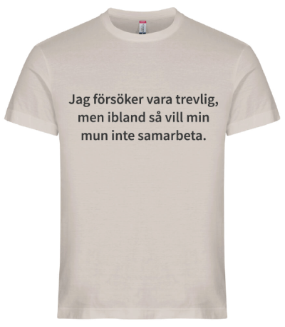 Jag försöker