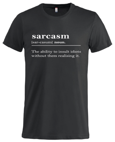 Sarcasm