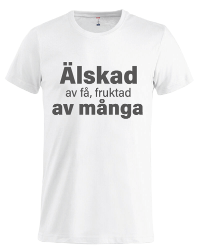 Älskad av få